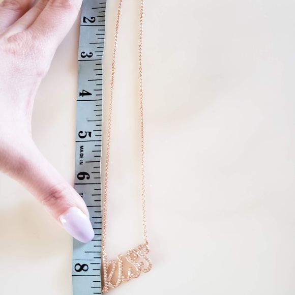 Kiss Silver Necklace - Picture 3 of 5